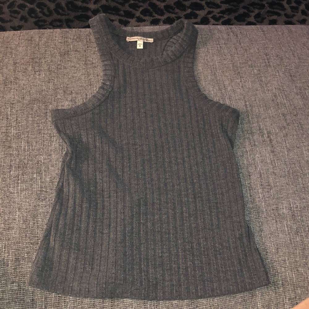 Express ribbed racerback tank sz M
